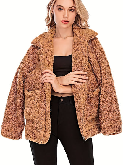 Yara® | Veste en peluche pour femme