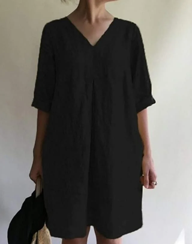 Domenica - Robe en coton Lino