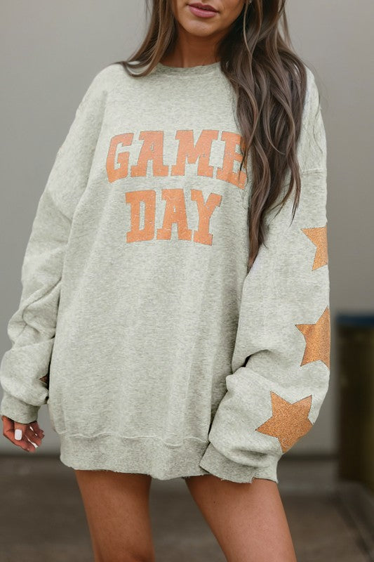 Paula® | Sweat-shirt noir avec graphismes Game Day