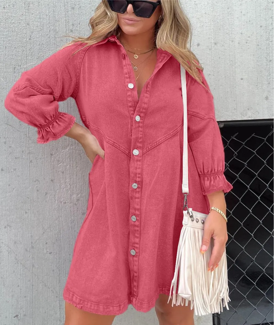 Mauve Dubois Robes en jean