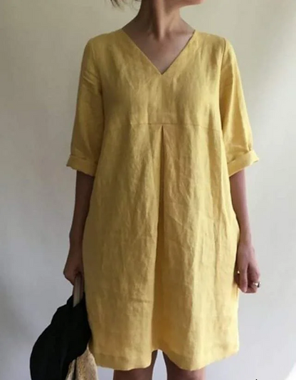 Domenica - Robe en coton Lino