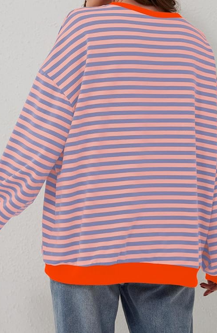 Pétra® | Pull rayé oversize