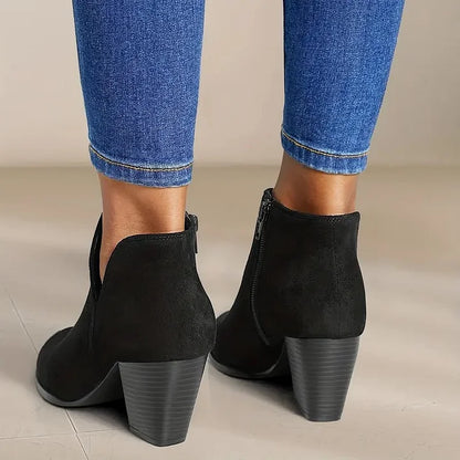 Rosalia® | Bottines femme à talon épais