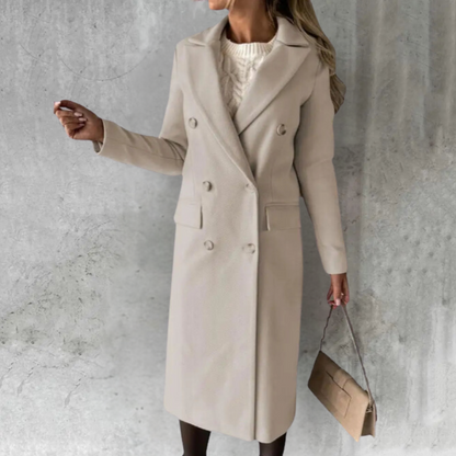 Zaida® | Manteau luxueux à double boutonnage