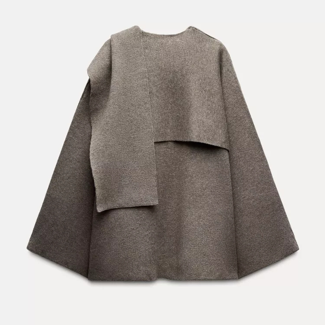 Pétra® | Manteau cape de luxe élégant