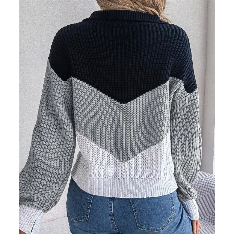 Wilhelmine® | Pull femme tricoté à col V