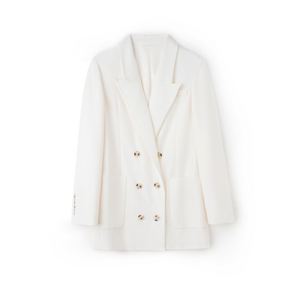 Véda® | Veste blazer femme en laine sergée