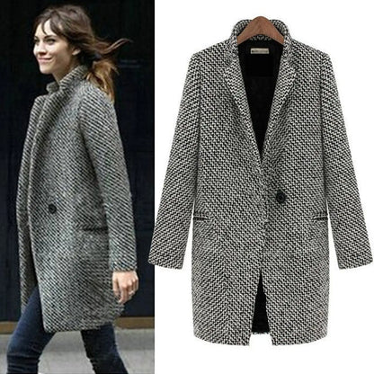 Tina Marie® | Manteau en laine élégant pour femme