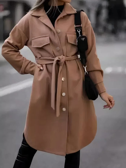 Remèdes® | Veste manteau long pour femme