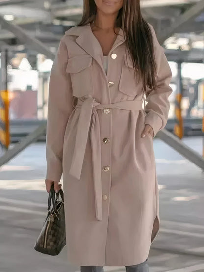 Remèdes® | Veste manteau long pour femme