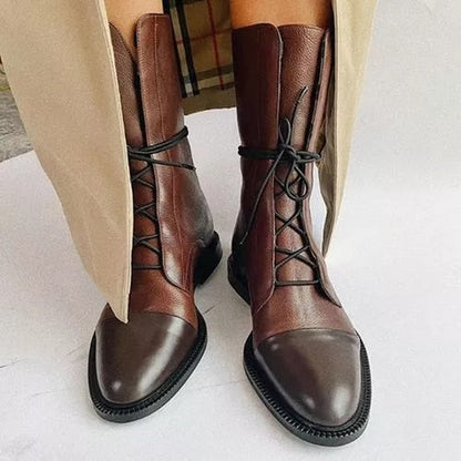 Rési® | Bottines rétro pour femmes à talons et au look vintage élégant