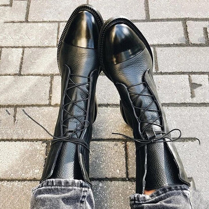 Rési® | Bottines rétro pour femmes à talons et au look vintage élégant