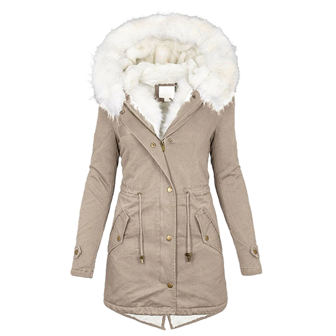 Wren® | Winterjoy Veste d'hiver élégante avec capuche et boutons