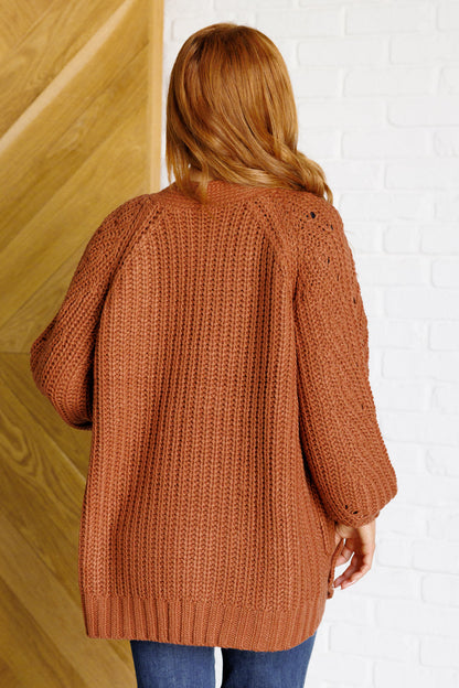 Vanja® | Cardigan Maybe Monday en marron