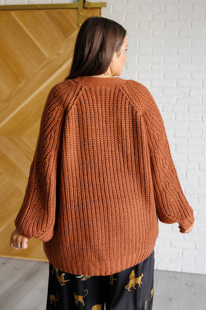 Vanja® | Cardigan Maybe Monday en marron