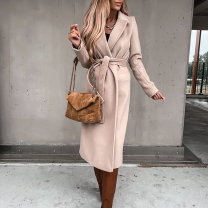 Vanessa® | Trench élégant en laine mélangée