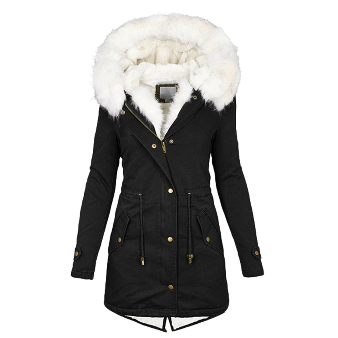 Wren® | Winterjoy Veste d'hiver élégante avec capuche et boutons