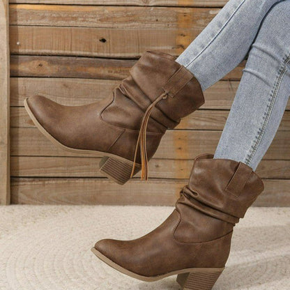 Yasmin® | Bottes de cowboy en cuir