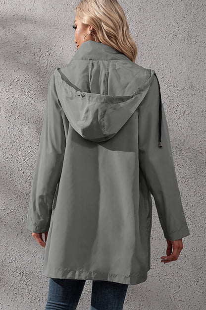 Yasmina® | Coupe-vent imperméable urbain avec capuche