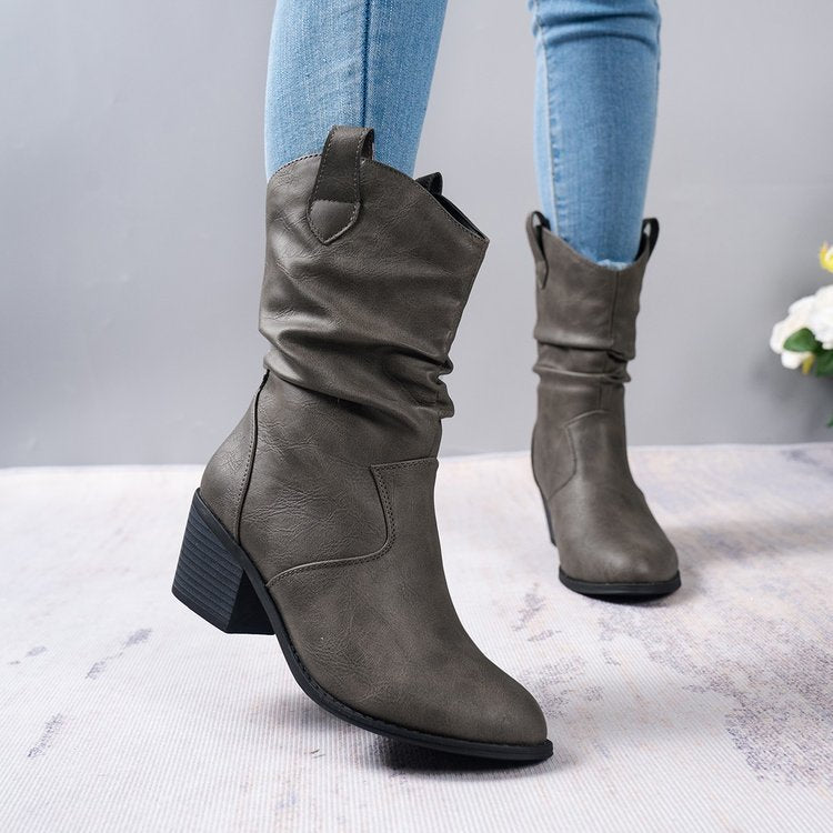 Yasmin® | Bottes de cowboy en cuir