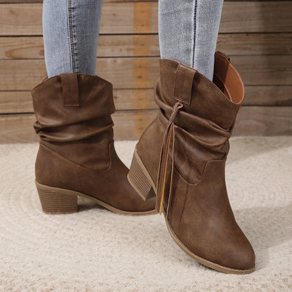 Yasmin® | Bottes de cowboy en cuir