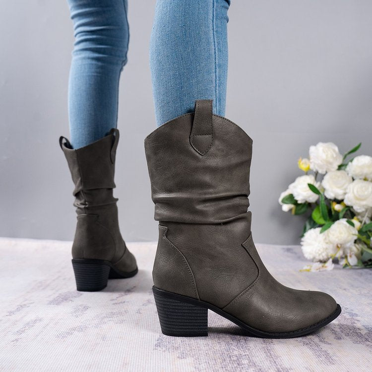 Yasmin® | Bottes de cowboy en cuir