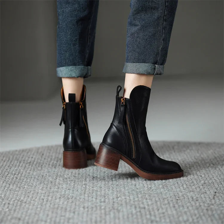 Véra® | Bottines en cuir de haute qualité