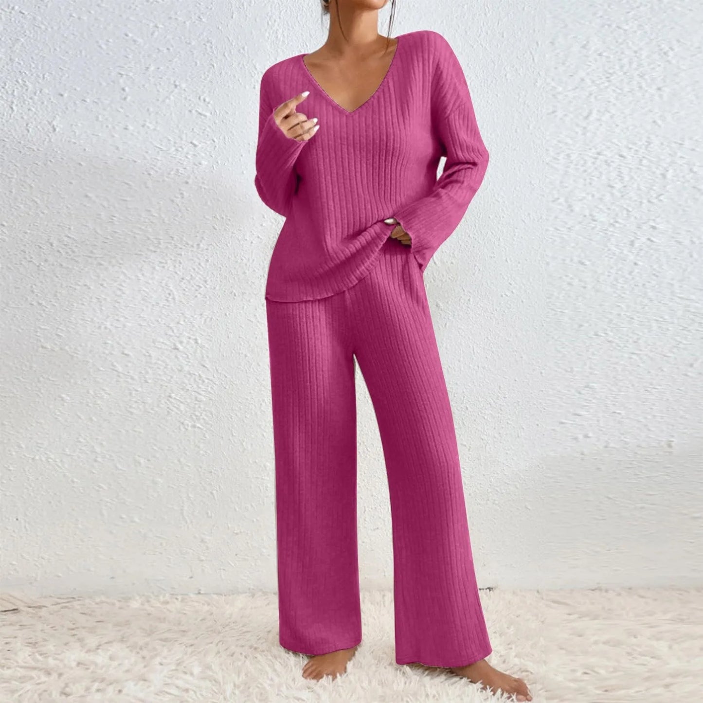 Véra® | Ensemble loungewear tricoté