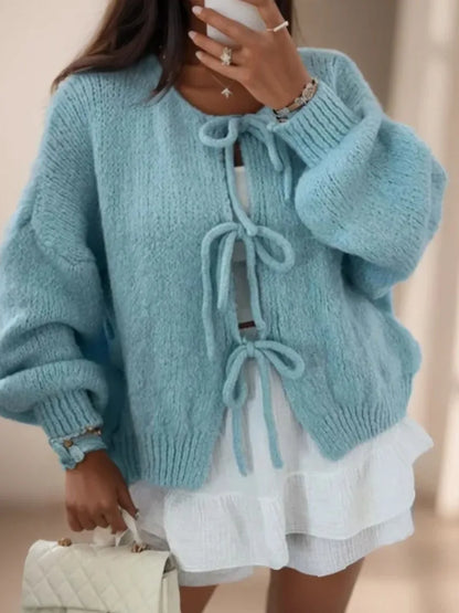 Wilhelmine® | Cardigan avec noeud