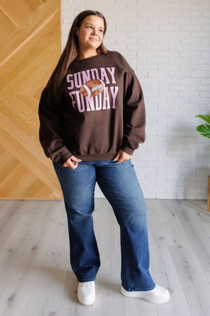 Thérèse® | Sweat-shirt avec graphique Sunday Funday