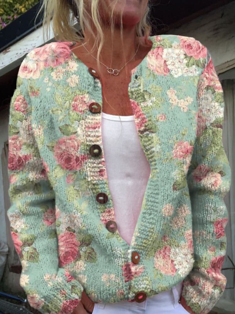 Rosalinde® | Cardigan à motif fleuri