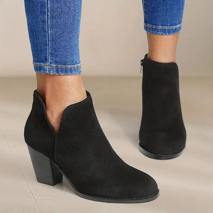 Rosalia® | Bottines femme à talon épais