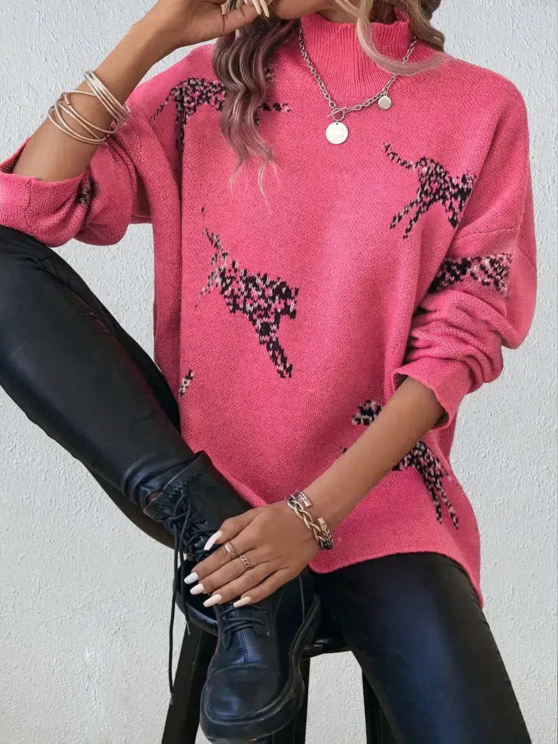 Ramona® | pull rose à manches longues