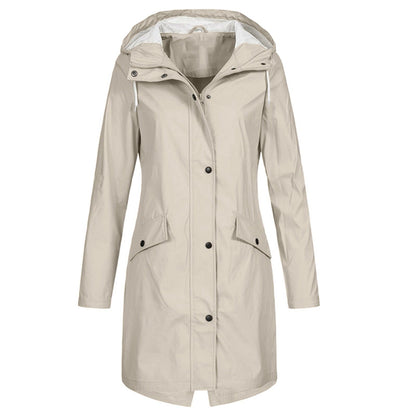 Yara® | Imperméable long coupe-vent pour femme