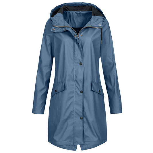 Yara® | Imperméable long coupe-vent pour femme