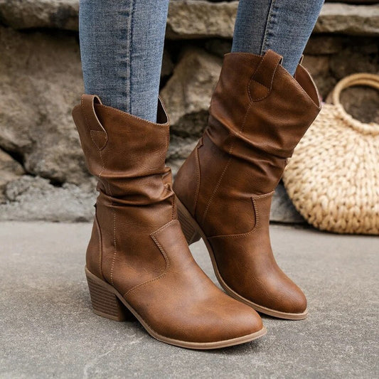 Yasmin® | Bottes de cowboy en cuir