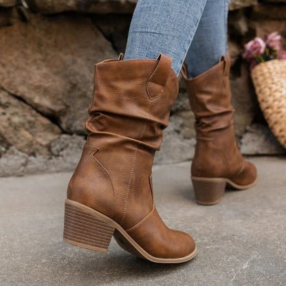 Yasmin® | Bottes de cowboy en cuir