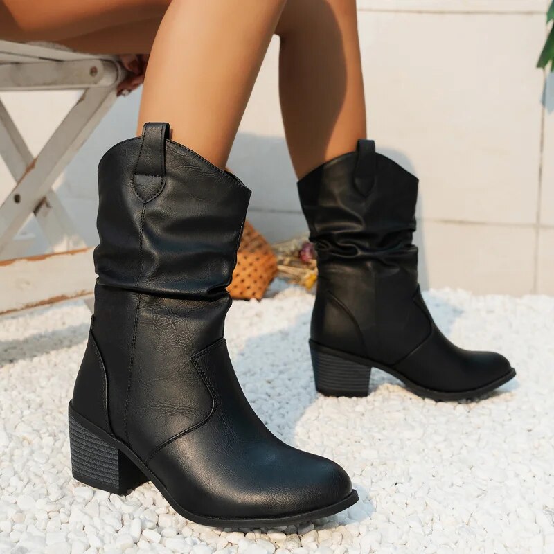 Yasmin® | Bottes de cowboy en cuir