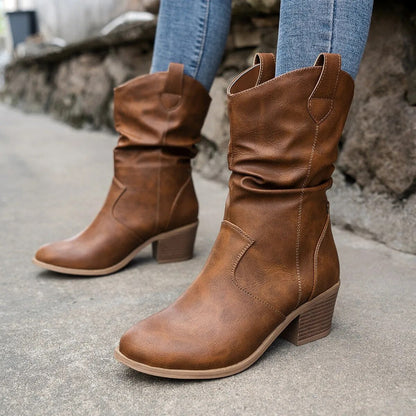 Yasmin® | Bottes de cowboy en cuir