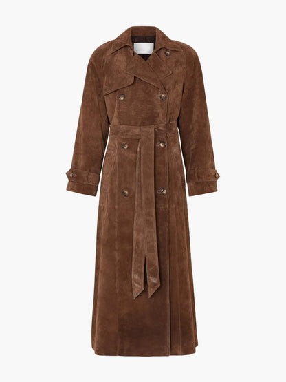 Zahira® | Trench-coat en daim