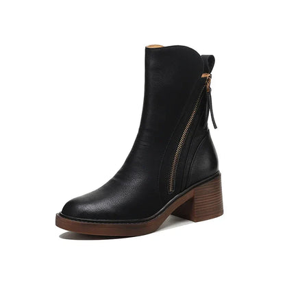 Thilde® | Bottes en cuir végétalien