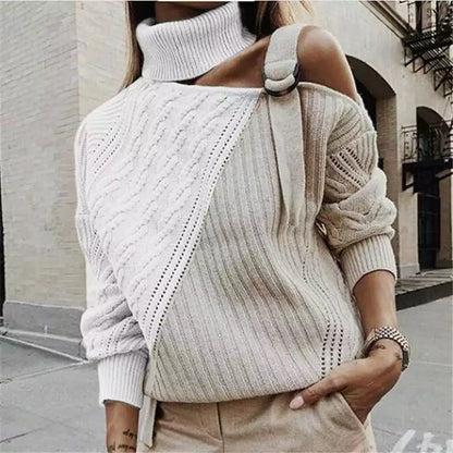 Waverly® | Pull découpé à col roulé