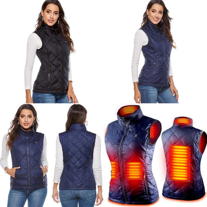 Zoé® | Gilet chauffant tendance avec USB