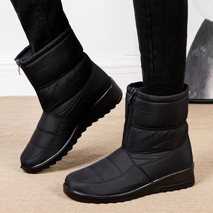 Yoselin® | Bottes d'hiver imperméables pour femmes avec zip