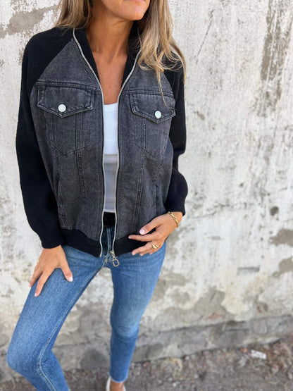 Trixi® | Veste moderne avec denim