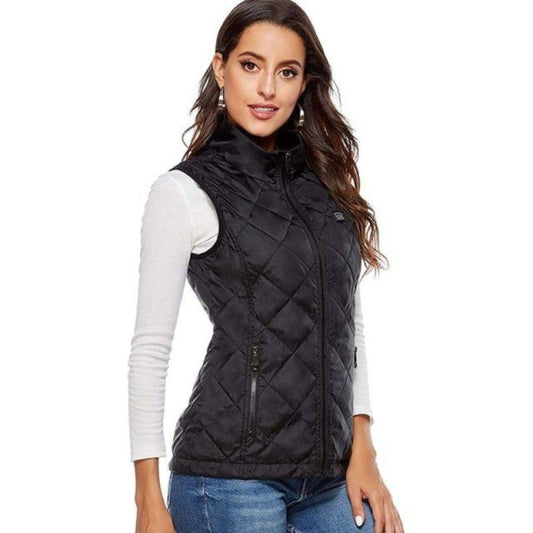 Zoé® | Gilet chauffant tendance avec USB