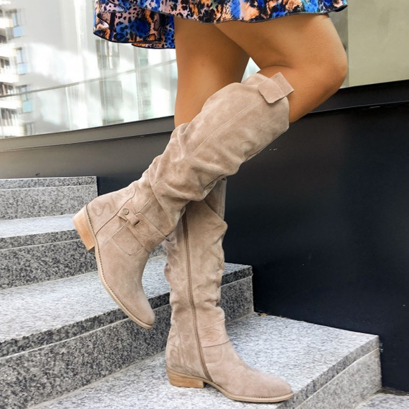 Yara® | Bottes en daim à la mode