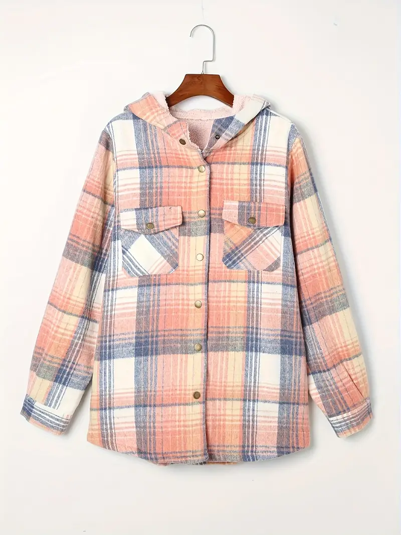 Rosalia® | Veste Hilary Plaid doublée Sherpa